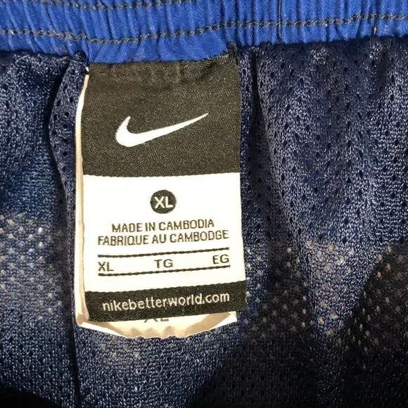 Nike Shorts Mens Extra Large Black Lined Board Short Swim Trunks Drawstrings - Picture 3 of 9